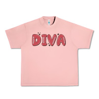 Salmon diva Urban Heavy Tee - MaliasSmallBusiness