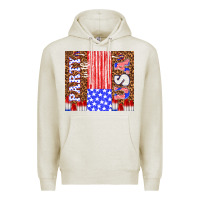 Oatmeal Heather party in the usa Premium Hoodie - TumblerDesignByShophia