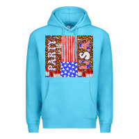Ocean Blue party in the usa Premium Hoodie - TumblerDesignByShophia