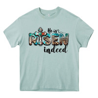Arona he is risen indeed Heavy Core Tee - BarkalooDesign