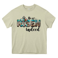 Mossy he is risen indeed Heavy Core Tee - BarkalooDesign