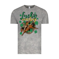 Cloud Rock lucky cowboy Vintage Tee - MaliasSmallBusiness