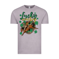 Vintage Zinc lucky cowboy Vintage Tee - MaliasSmallBusiness