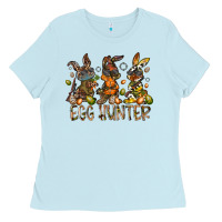Baby Blue egg hunter Ladies Tee - RacoonDesign