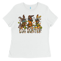 White egg hunter Ladies Tee - RacoonDesign