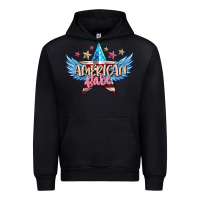 Black American babe Urban Hoodie - FaDigitalArtStudio