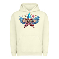 Pigment Pistachio American babe Urban Hoodie - FaDigitalArtStudio