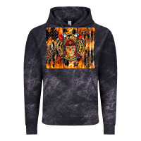 Cloud Black Firefighter Skull Vintage Hoodie - LillyAllenDesigns