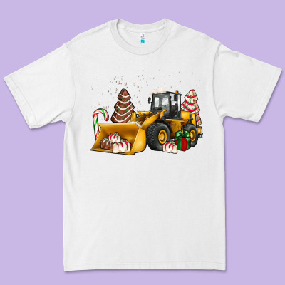 Little Debbie Tree Cakes Bulldozer Premium Tee Designed By Jahusdesignshop