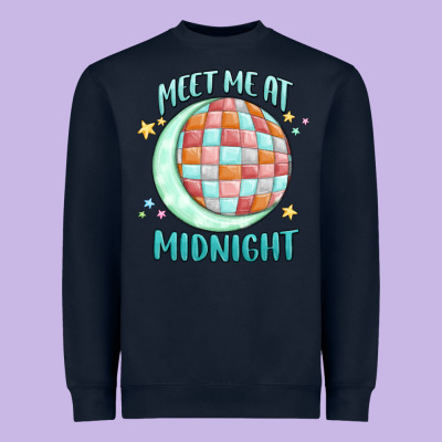 Meet Me At Midnight Heavyweight Sweatshirt Designed By Maliassmallbusiness