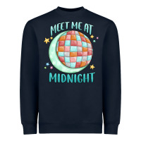 Navy meet me at midnight Heavyweight Sweatshirt - MaliasSmallBusiness