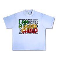 Grape Ice i am a black child Urban Heavy Tee - MaliasSmallBusiness