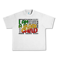 Lunar Rock i am a black child Urban Heavy Tee - MaliasSmallBusiness
