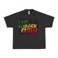Pigment Black i am a black child Urban Heavy Tee - MaliasSmallBusiness