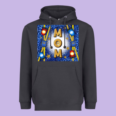 Police Mom Mother’s Day Heavyweight Hoodie Designed By Tumblerdesignbyshophia