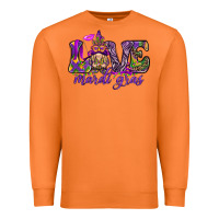 Carrot Love Mardi Gras with gnome Premium Sweatshirt - HowdyJamesFarm