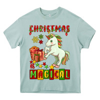 Arona christmas magical unicorn Heavy Core Tee - FaDigitalArtStudio