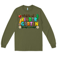 Army Green watch kindergarten home is come Long Sleeve Tee - NancyCooperArtShop