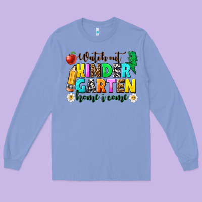 Watch Kindergarten Home Is Come Long Sleeve Tee Designed By Nancycooperartshop