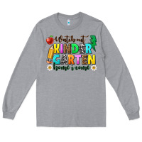 Heather Grey watch kindergarten home is come Long Sleeve Tee - NancyCooperArtShop