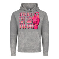 Cloud Rock i fought for my life and i won Vintage Hoodie - NancyCooperArtShop