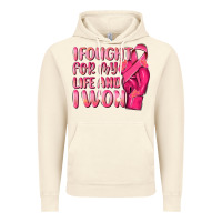 Vintage Artic i fought for my life and i won Vintage Hoodie - NancyCooperArtShop