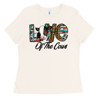 Bone love of the cows Ladies Tee - CowhideDigitalArt