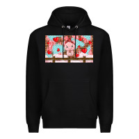 Black cute pig Premium Hoodie - TumblerDesignByShophia