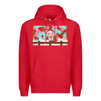 Red cute pig Premium Hoodie - TumblerDesignByShophia