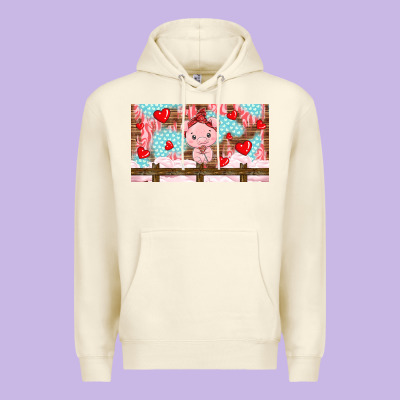 Cute Pig Premium Hoodie Designed By Tumblerdesignbyshophia
