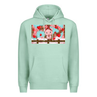 Seafoam cute pig Premium Hoodie - TumblerDesignByShophia