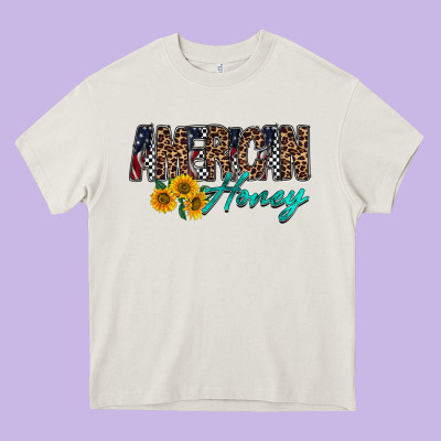 American Honey Heavy Core Tee Designed By Racoondesign