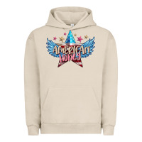 Pigment French Oak American honey 4th of july Urban Hoodie - FaDigitalArtStudio