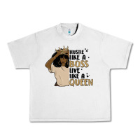 Lunar Rock hustle like a boss live like a queen Urban Heavy Tee - MaliasSmallBusiness