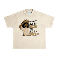 Sandshell hustle like a boss live like a queen Urban Heavy Tee - MaliasSmallBusiness