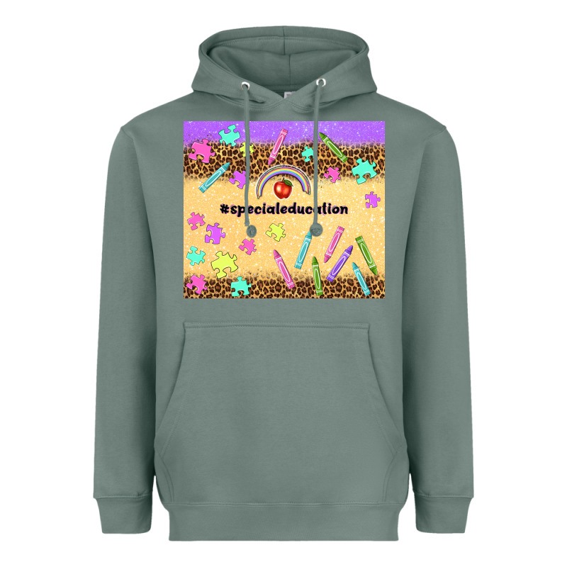 Special Education Teacher Heavyweight Hoodie by TumblerDesignByShophia | Teevron
