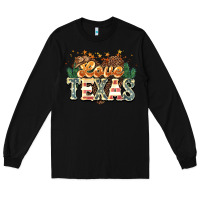 Black love texas Long Sleeve Tee - NancyCooperArtShop