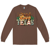 Chestnut love texas Long Sleeve Tee - NancyCooperArtShop