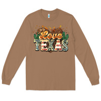 Toasted Coconut love texas Long Sleeve Tee - NancyCooperArtShop