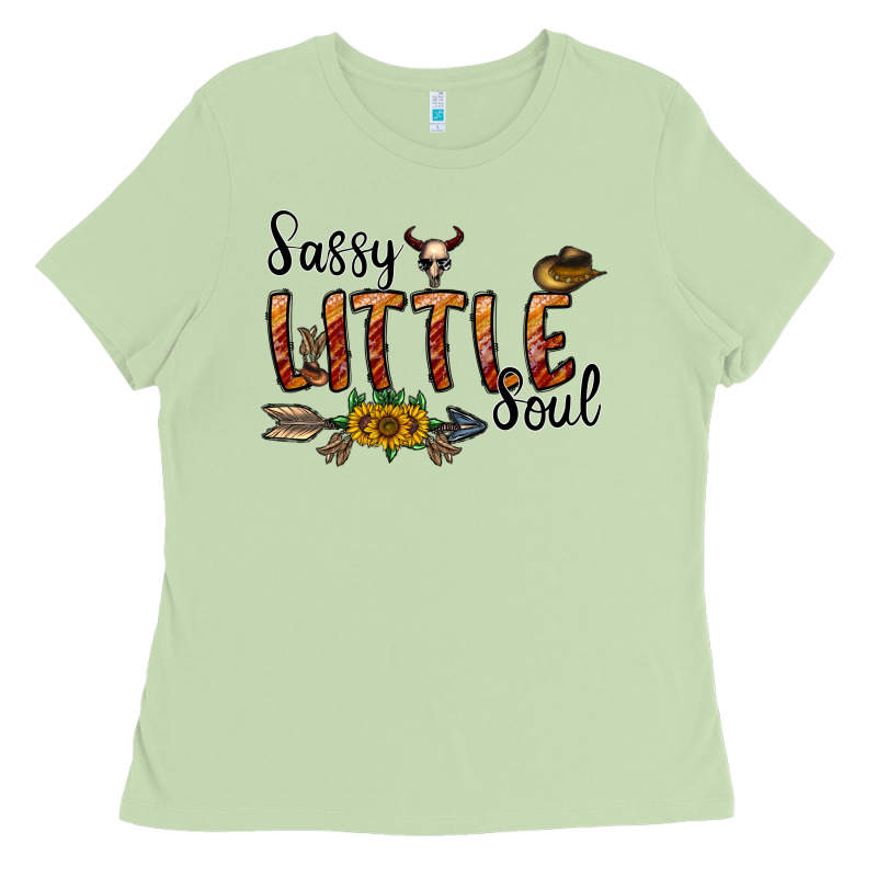 Sassy Little Soul Ladies Tee by CowhideDigitalArt | Teevron