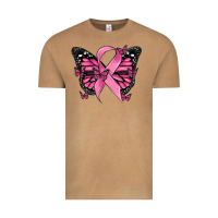 Vintage Camel breast cancer ribbon  butterfly Vintage Tee - MaliasSmallBusiness