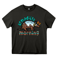 Asphalt armadillo by morning Heavy Core Tee - RacoonDesign