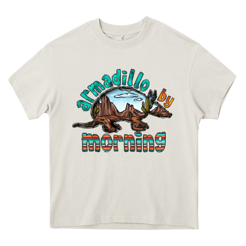 Armadillo By Morning Heavy Core Tee by RacoonDesign | Teevron