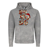 Cloud Rock ho ho ho western christmas Vintage Hoodie - Jasminsmagicworld