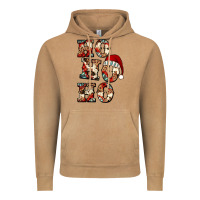 Vintage Camel ho ho ho western christmas Vintage Hoodie - Jasminsmagicworld