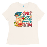 Bone drink in my hand toes in the sand Ladies Tee - HRA Design Shop