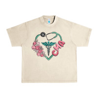 Sandshell cma  heart Urban Heavy Tee - MaliasSmallBusiness