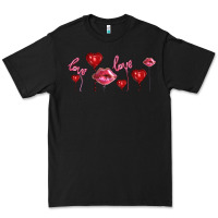 Black love and  love balloons Premium Tee - AdoDesignShop
