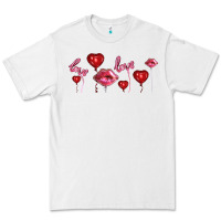 White love and  love balloons Premium Tee - AdoDesignShop
