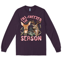 Plum fill the freezer season Long Sleeve Tee - MaliasSmallBusiness